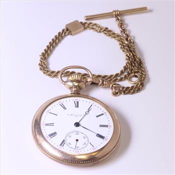 Vintage Elgin 14kt Gold Filled Pocket Watch