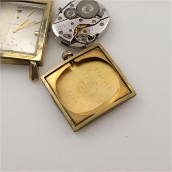 Vintage Elgin Shockmaster 10kt GF Watch