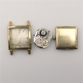 Vintage Elgin Shockmaster 10kt GF Watch