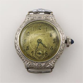 Vintage Fontain 12kt White GF Watch