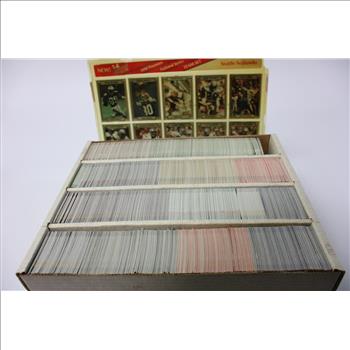Vintage Football Trading Cards, 100+ Pieces