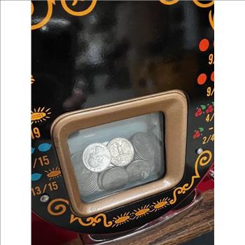 Vintage Golden Nugget Quarter Slot Machine - NEEDS REPAIRS