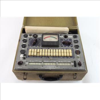 Vintage Jackson Tube Tester