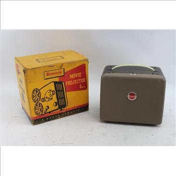 Vintage Kodak 8mm Brownie Movie Projector