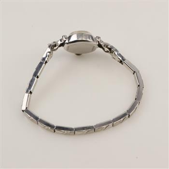 Vintage Lady Hamilton 14kt Gold Diamond Watch