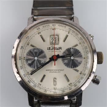 Vintage Le Jour Chronograph Watch
