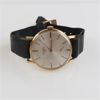 Vintage Longines 18kt Gold Dress Watch-Evaluated By Our Certified Gemologist-AGS/GIA