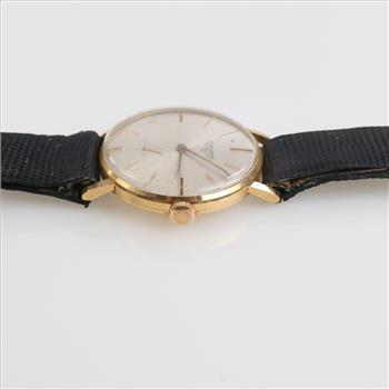 Vintage Longines 18kt Gold Dress Watch-Evaluated By Our Certified Gemologist-AGS/GIA