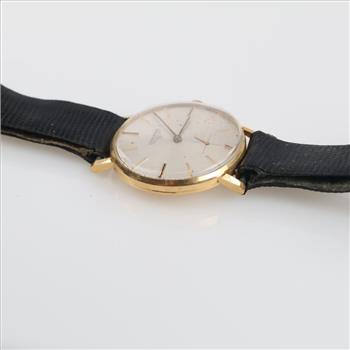 Vintage Longines 18kt Gold Dress Watch-Evaluated By Our Certified Gemologist-AGS/GIA