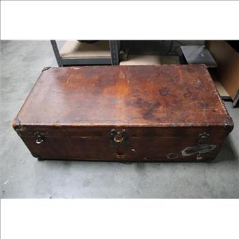 Vintage Louis Vuitton Trunk - Doublechecked By Entrupy