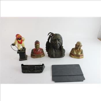 Vintage Metal Statues & More, 5+ Pieces