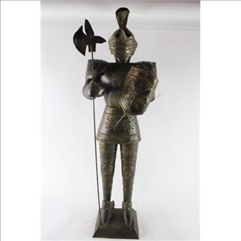Vintage, Miniature Suit Of Armor Decor