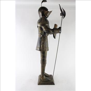Vintage, Miniature Suit Of Armor Decor