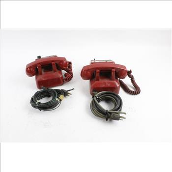 Vintage Motorola Desk Phone, 2 Pieces