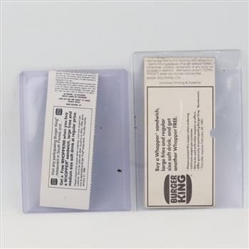 Vintage NFL Miama Dolphins Ticket Stubs