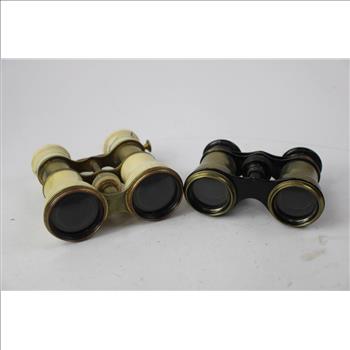 Vintage Opera Binoculars, 2 Pieces