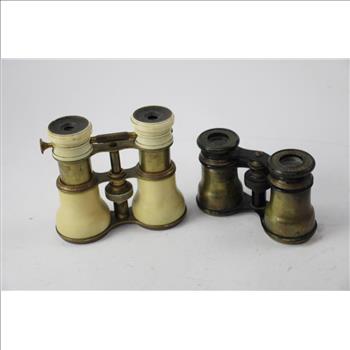 Vintage Opera Binoculars, 2 Pieces