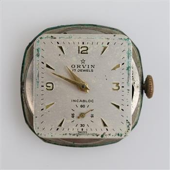 Vintage Orvin Incabloc 10kt RGP Dress Watch