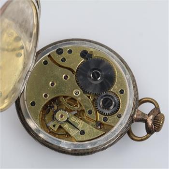 Vintage Pocket Watch .800 Silver