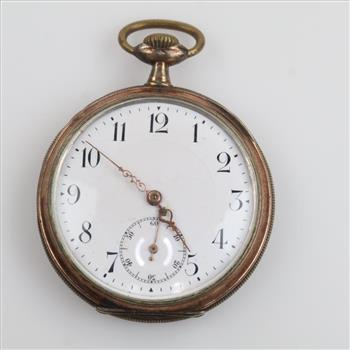 Vintage Pocket Watch .800 Silver