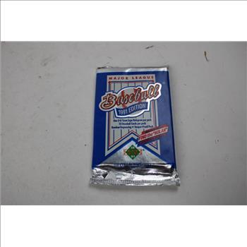 Vintage Sealed 1991 Upper Deck Baseball