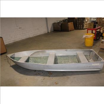 Vintage Sears Aluminum Boat