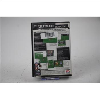 Vintage Sega Genesis Video Game - Madden 96