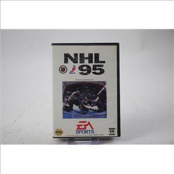 Vintage Sega Genesis Video Game - NHL 95