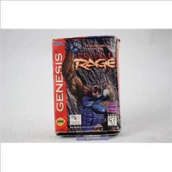 Vintage Sega Genesis Video Game - Primal Rage