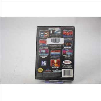 Vintage Sega Genesis Video Game - T2 The Arcade Game