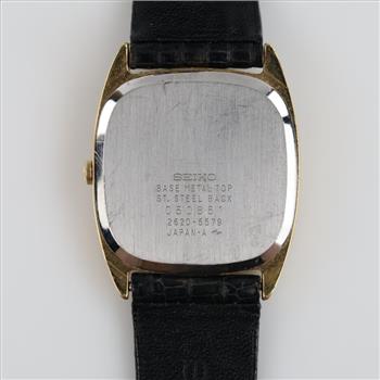 Vintage Seiko 18kt GP Watch