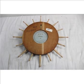 Vintage Ship Wheel Barometer
