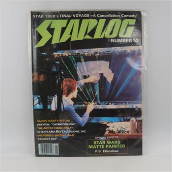 Vintage Starlog Magazines, 3 Magazines
