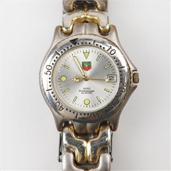 Vintage Tag Heuer 1500 Professional Watch