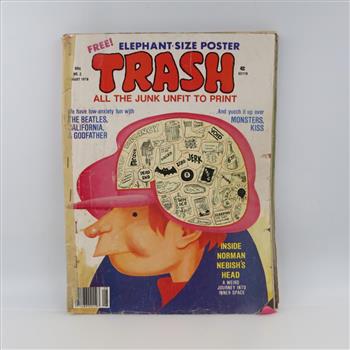 Vintage Teen 1971, Trash, Starlog Magazines, 3 Magazines