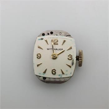 Vintage Wittnauer Watch Co. 14kt Gold Diamond Watch