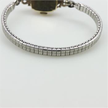 Vintage Wittnauer Watch Co. 14kt Gold Diamond Watch