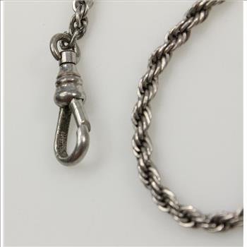 Vintage WWII Era Hamilton Master Navigation Silver Pocket Watch