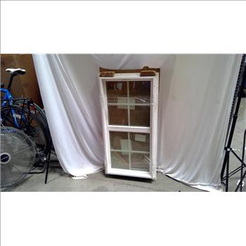 Vinyl Frame Windows, Set Of 2