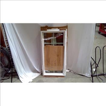 Vinyl Frame Windows, Set Of 2