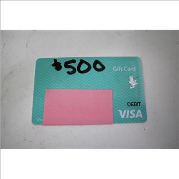 Visa $500 Debit Gift Card