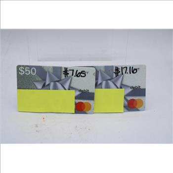 Visa, Chipotle, And More Gift Cards, 8 Pieces