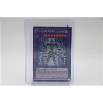 Vision Hero Adoration Yu-Gi-Oh Trading Card