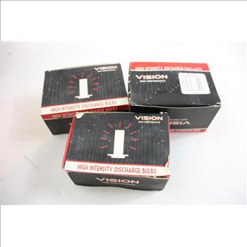 Vision High Preformance High Intensity Discharge Bulbs, 4 Piecs