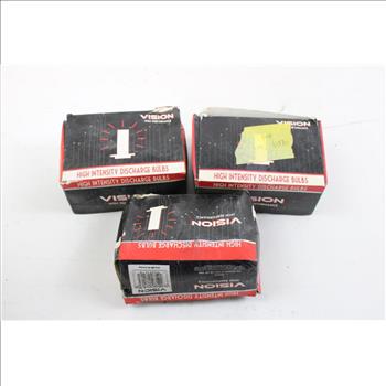 Vision High Preformance High Intensity Discharge Bulbs, 4 Piecs