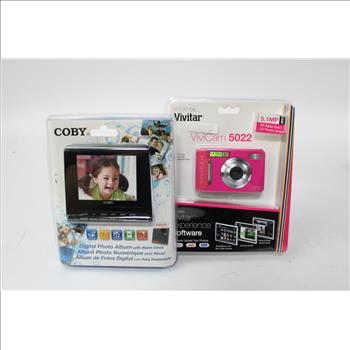 Vivitar Digital Camera And More, 10+ Pieces