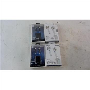 Vivitar Earbuds, 4 Pieces