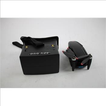 Vivitar FPV Duo Racing Drone With Remote And Flight Immersive Goggles