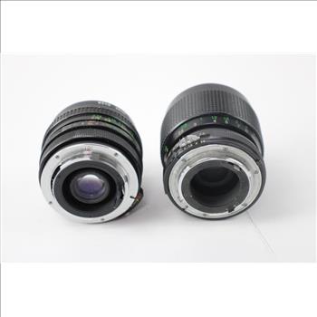 Vivitar Lenses Lot, 2 Pieces