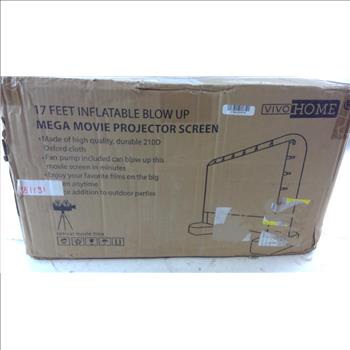 Vivo Home 17 Feet Inflatable Blowup Mega Movie Projector Screen